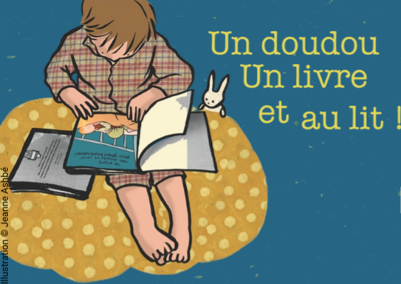 Un doudou, un livre et au lit !