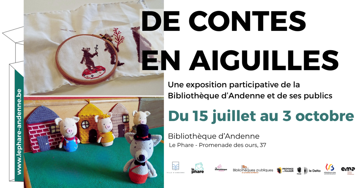 EXPO 15.07 > 03.10 : « De contes en aiguilles »