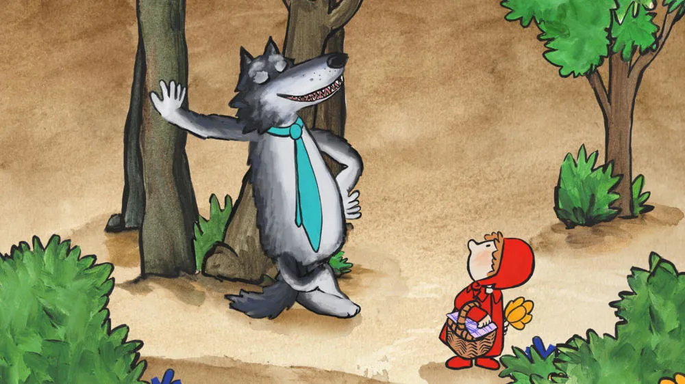 Projection du film d'animation "Loups tendres et loufoques"